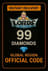 Lords Mobile - 99 Diamonds (INT)