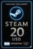Steam Wallet Code - 20 USD (Argentina)
