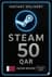 Steam Wallet Code 50 Qatari Riyal
