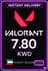 Valorant Points 7.80 KWD  Dompet  KW