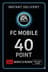 FC mobile 40 միավոր Նվեր Քարտ - Մարոկո