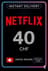 Netflix Gift Card 40 CHF