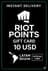 Riot Points Latam Amerika - 10 USD