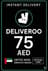 Deliveroo Ajándékkártya 75 AED
