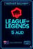 League of Legends 5 AUD RP Gift Card