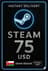 Steam Wallet Code - 75 USD (Oman)