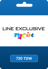 LINE Ekskluzivna kartica TWD 720