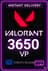 Valorant Points 35€ - 3650 VP (EU Server)