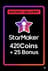 StarMaker 420 mynt + 40 aukagjald