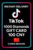 TikTok - Douyin 1000 Δώρα Διαμαντιών Κάρτα 100 CNY