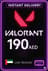 Valorant Points 190.00 AED Wallet AE