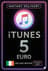 iTunes Gift Card 5 € IR