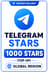 Telegram - 1000 Stars (Top-Up)
