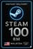 Steam Wallet Code Malaysia RM100