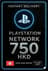 Playstation PSN картасы 750 HKD HK