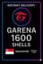 1600 Garena Shells (SG)