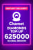 Chamet - 625000 Діамантів Долив (Глобальний)