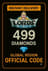 Lords Mobile - 499 Diamonds (INT)