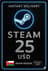 Steam Wallet Code - 25 USD (Oman)