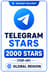 Telegram - 2000 Stars (Top-Up)