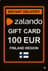 Zalando Ajándékutalvány - 100 EUR (FI)