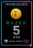 5 USD Razer Gold Global Pin