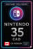 Nintendo eShop Prepaid Card - 35 CAD
