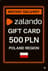Kartu Hadiah Zalando - 500 PLN (PL)