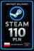 Steam Wallet 110 PLN - (Pologne)