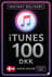 iTunes Gift Card 100 DKK
