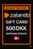 Zalando उपहार कार्ड - 500 DKK (DK)