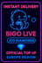 Bigo Live - 210 Diamonds (Top-Up) (EU)