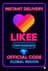 Likee 기프트 카드 2100 다이아몬드 코드 - 50$