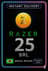Razer Gold 25 BRL