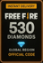 Free Fire 530 + 53 Diamantes (Global)