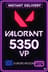 Valorant Points 50€ - 5350 VP (EU Server)