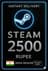 Steam Wallet Code 2500 Rupee India