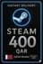 Steam Wallet Code 400 Qatari Riyal