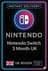 Nintendo Switch 3 Month UK