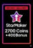 StarMaker 2700 mynt + 400 bónus