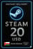 Steam Wallet Code - 20 USD (Oman)