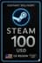 Steam Wallet Card 100 USD