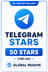 Telegram - 50 Stars (Top-Up)