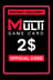 Multi Game Card 2$ ( 2,000 Points )