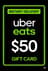 Κάρτα Δώρου Uber Eats - 50$