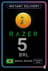 Razer Gold 5 BRL