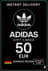 Adidas Gift Card 50 EUR DE