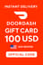 DoorDash Hediye Kartı - 100$