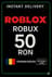 Κάρτα παιχνιδιού Roblox 50 RON (RO)