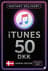 iTunes Gift Card 50 DKK